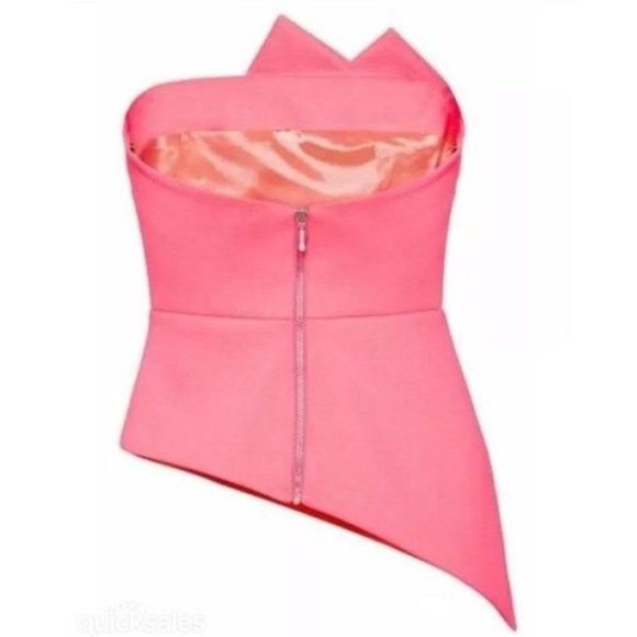 SHEIKE Pink Bustier Strapless Top NWT RRP$129 - Picture 6 of 8